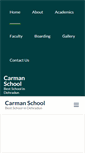 Mobile Screenshot of carmanschool.net