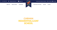 Desktop Screenshot of carmanschool.com